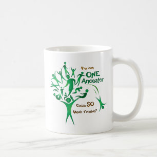 Boom één ancestor koffiemok