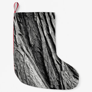 Boom- en boomschors- hout kleine kerstsok