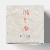 Boom en hart bedankdoosjes (Bovenkant)