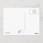 Boom en vijver - Briefkaart (Achterkant)