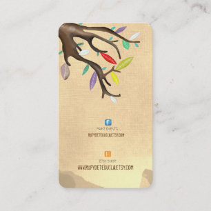 BOOM FACEBOOK EN ETSY HANDMADE LOGO VISITEKAARTJE