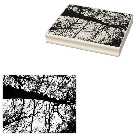 Boom Fotorubberstempel Rubberstempel (Gestempeld)