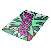BOOM Fun Cool Modern Comic Book Badmat (Gekanteld)