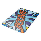BOOM Fun Retro Comic Book Pop Art Badmat (Gekanteld)
