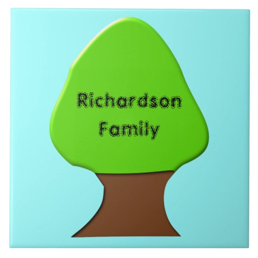 Boom genealogi Tile Tegeltje (Voorkant)