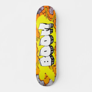 Boom Graffiti Personnalisé Cool Skateboard