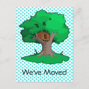 Boom House Change of Address Briefkaart