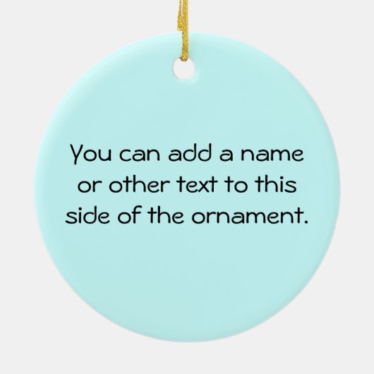 Boom Hugger T-shirts en cadeautjes Keramisch Ornament (Achterkant)