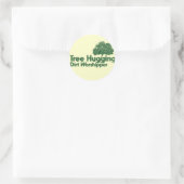 Boom Hugging Dirt Worshipper Ronde Sticker (Tas)