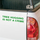 Boom-hugingsticker Bumpersticker (Op Truck)