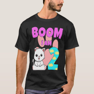 Boom Ik ben 2 Kat T-shirt