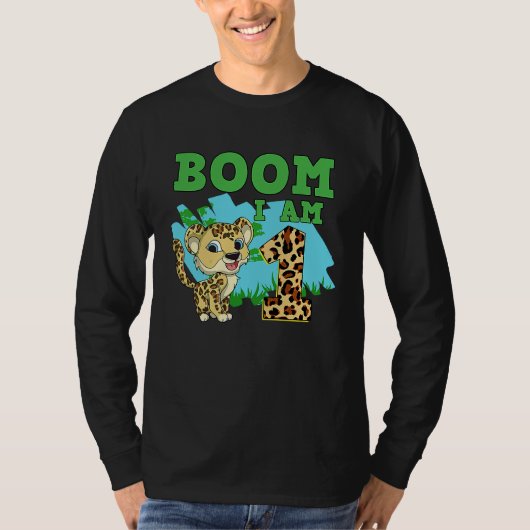 Boom Im 1 Leopard T-shirt (Voorkant)