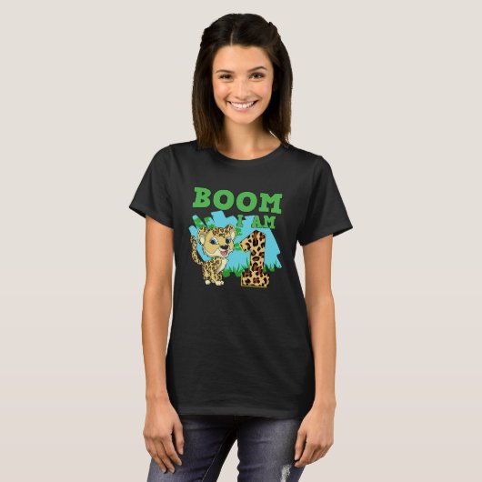 Boom Im 1 Leopard T-shirt (Voorkant volledig)