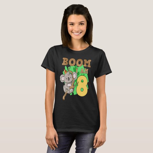 Boom Im 8 Koala T-shirt (Voorkant volledig)