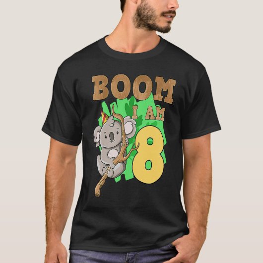 Boom Im 8 Koala T-shirt (Voorkant)