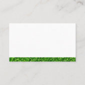 Boom in het veld van gras visitekaartje (Achterkant)