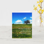 Boom Kaart (Gele Bloem)