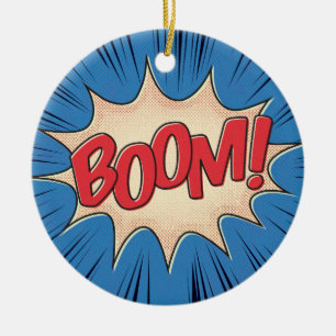 Boom! Keramisch Ornament