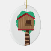 Boom Keramisch Ornament (Rechts)