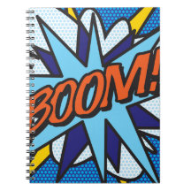 BOOM Leuke Retro Stripboek Pop Art