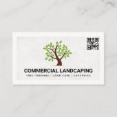 Boom Logo | QR-code Visitekaartje (Voorkant)