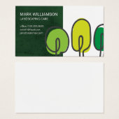 Boom Logos | Tuinontwerp Visitekaartje (Voorkant /achterkant)