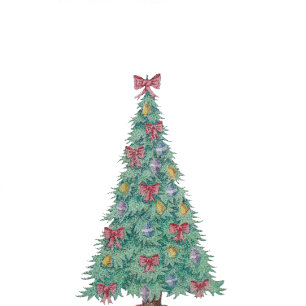 boom met de klokkenKerstmis van decoratie rode Tote Bag