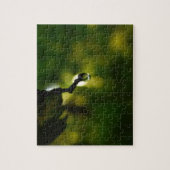 Boom met druppel water legpuzzel (Verticaal)