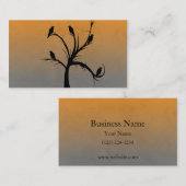 Boom met Krogen Visitekaartje (Voorkant / Achterkant)
