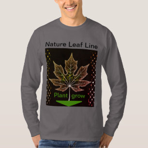 Boom met netting leaf design - Natuur geïnspireerd T-shirt