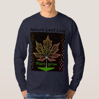 Boom met netting leaf design - Natuur geïnspireerd T-shirt