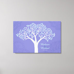 BOOM MET STERREN Joods Huwelijk Inloggen Board Canvas Afdruk