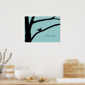 Boom met Vogel Poster (Keuken)