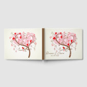 Boom met vogels en hart gastenboek (Volledig)