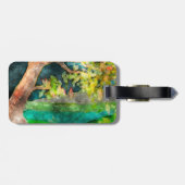 Boom met windklem bagagelabel (Achterkant horizontaal)