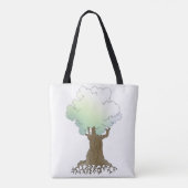 Boom mijn weg draagtas (Achterkant)