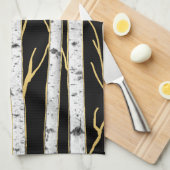 Boom Modern Forest Natuur Theedoek (Quarter Fold)