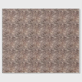 Boom, Natuur, bruin Cadeaupapier (Vlak)