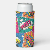 Boom Pop Art Comic Can Koeler (Seltzer Voorkant)