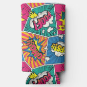 Boom Pop Art Comic Can Koeler (Achterkant)