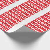 BOOM Professional elegant modern minimalist plain Cadeaupapier (Hoek)