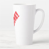 BOOM Professional elegant modern minimalist plain Latte Mok (Rechts)