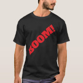 BOOM Professional elegant modern minimalist plain T-shirt (Voorkant)