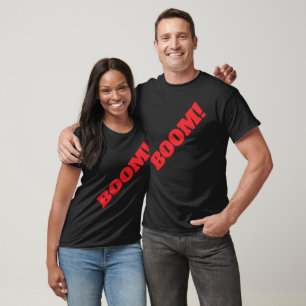 BOOM Professioneel elegante moderne minimalistisch T-shirt