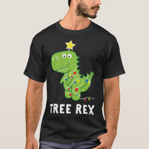 Boom Rex Animal Pun Funny Dinosaur Kerstpaja T-shirt