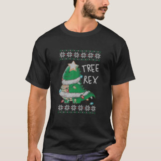 Boom Rex Dinosaur Merry Kerstmis lelegly S T-shirt