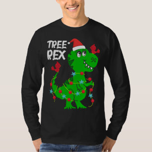 Boom Rex Funny Dinosaur Gift Cute Dino Kerstmis T-shirt