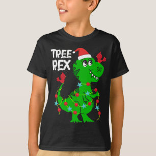 Boom Rex Funny Dinosaur Gift Cute Dino Kerstmis T-shirt