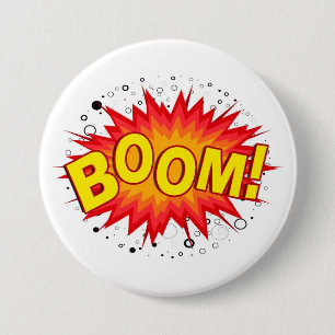 Boom! Ronde Button 7,6 Cm