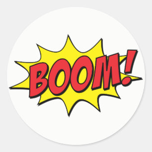 Boom Ronde Sticker